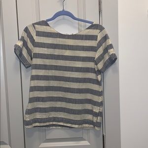 Short Sleeve Linen like top